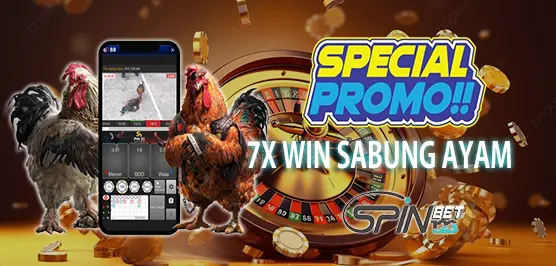 PROMO BONUS WIN 7X SABUNG AYAM - SPINBET123